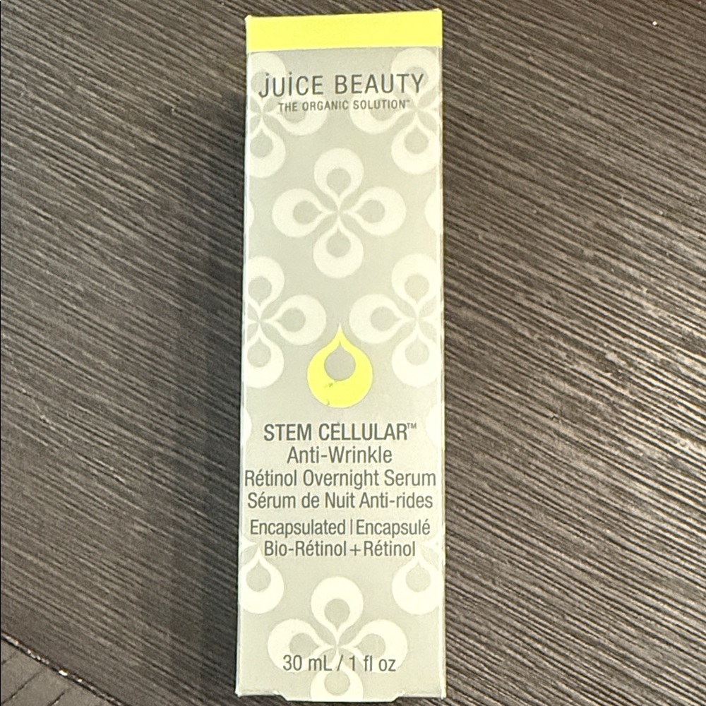 Juice Beauty Stem Cellular Retinol Serum - Gray and Yellow